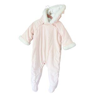 Janie & Jack Snowsuit Light Pink Size 18M